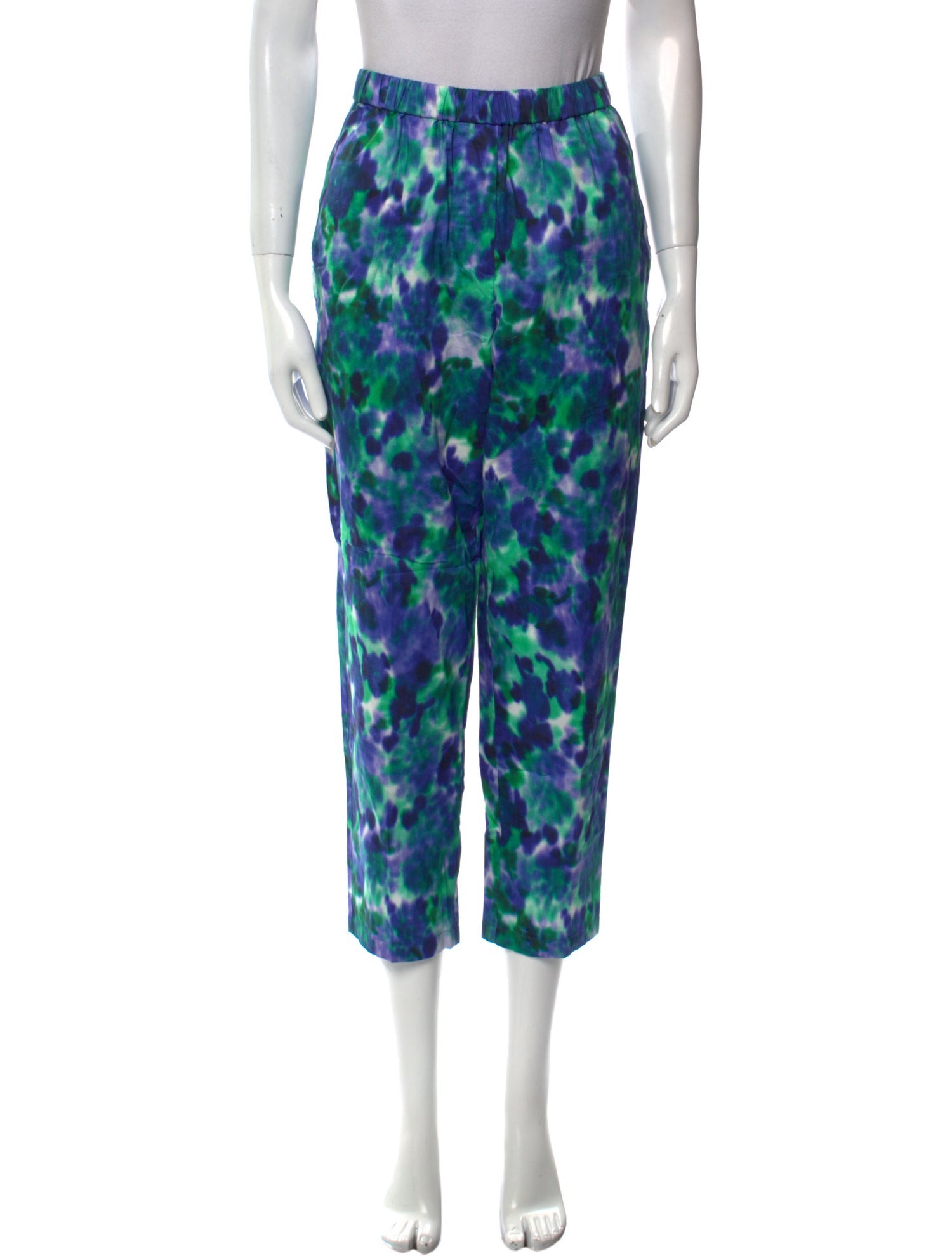 Christian Wijnants Tie-Dye Print Straight Leg Pants