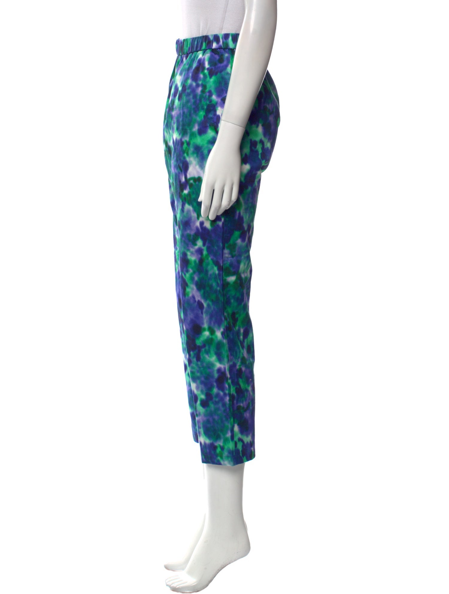 Christian Wijnants Tie-Dye Print Straight Leg Pants