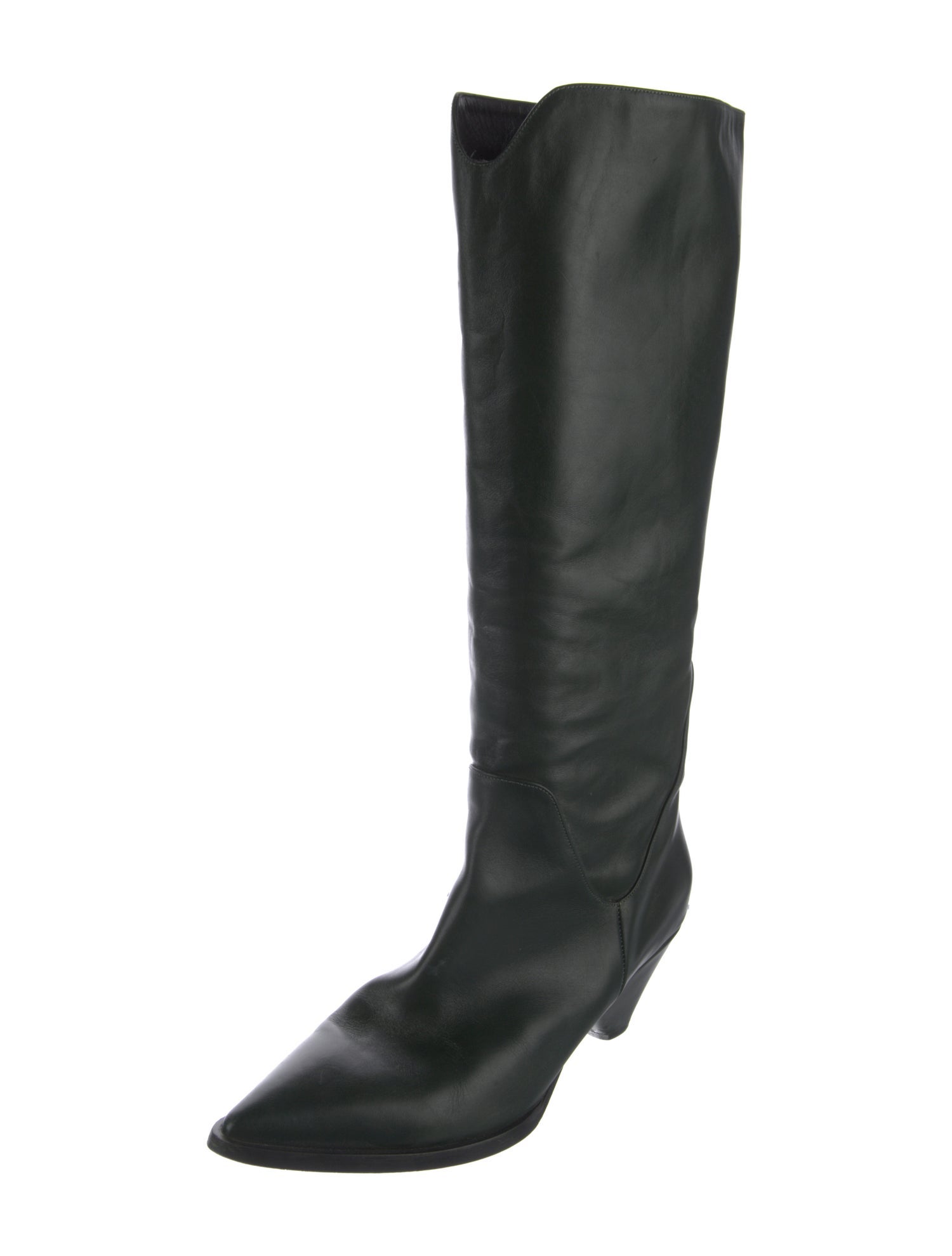 Christian Wijnants Leather Riding Boots