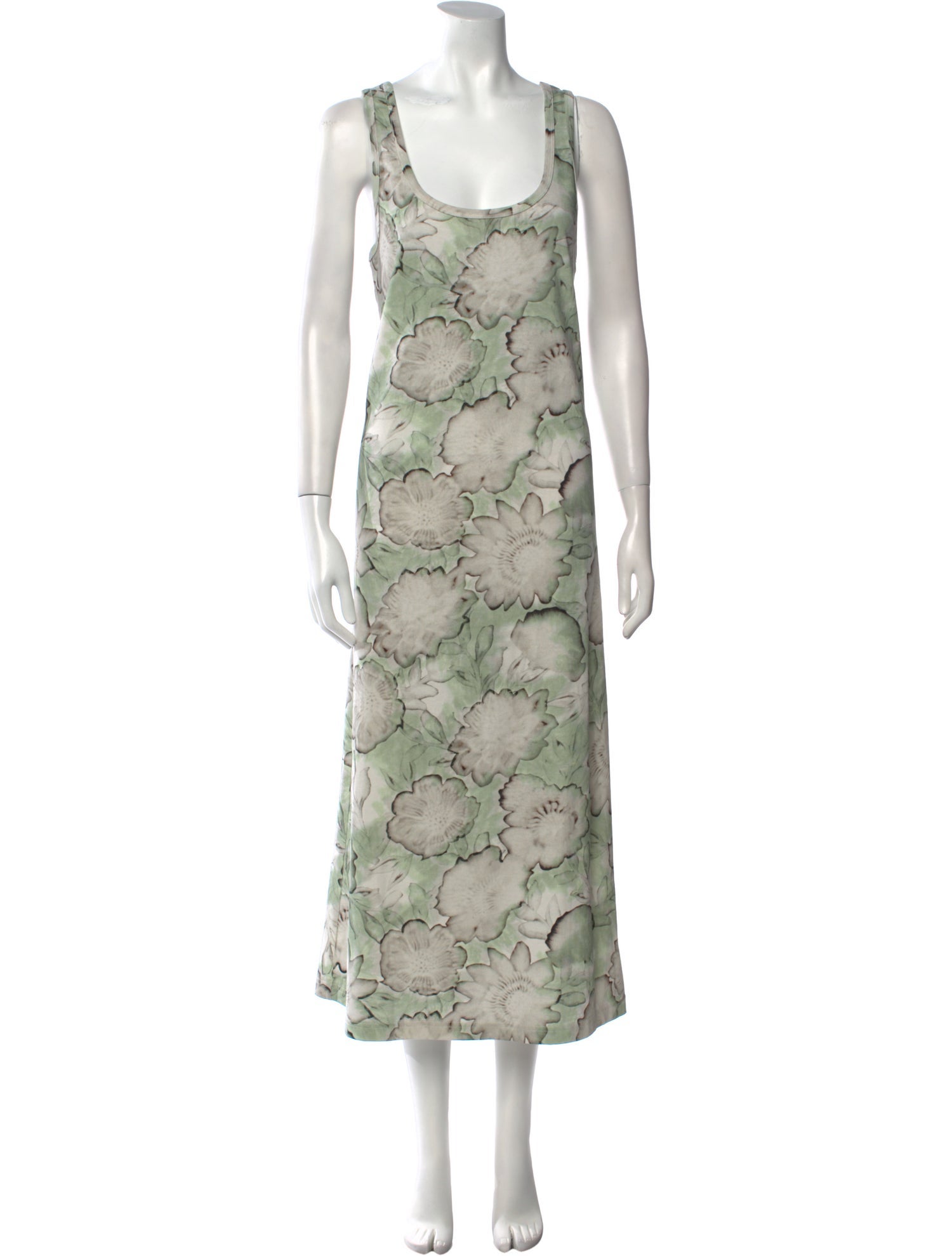 Christian Wijnants Floral Print Long Dress