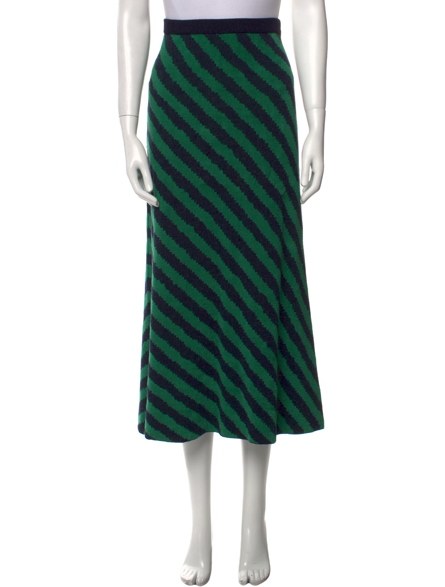 Christian Wijnants Virgin Wool Midi Length Skirt