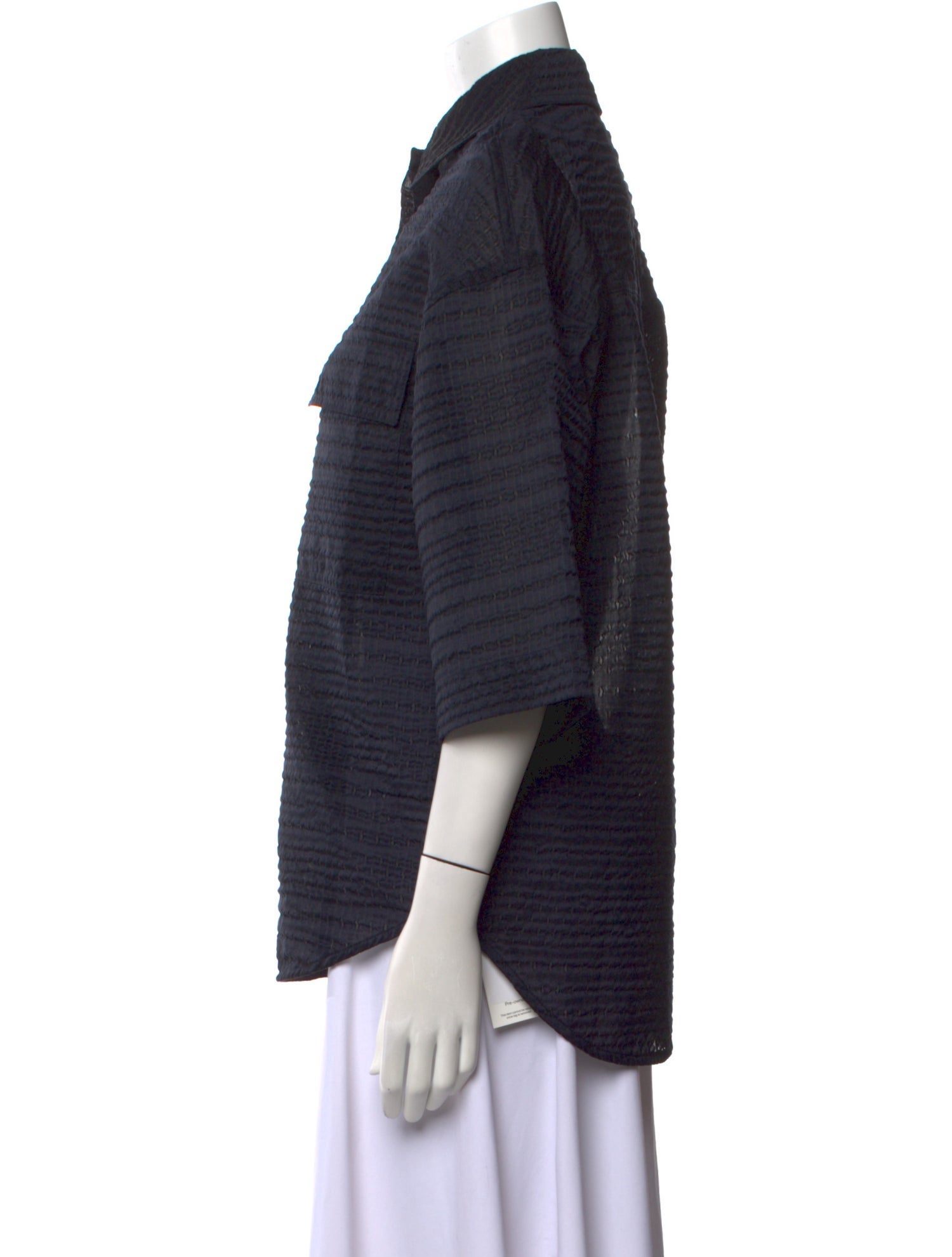 Christian Wijnants Three-Quarter Sleeve Button-Up Top