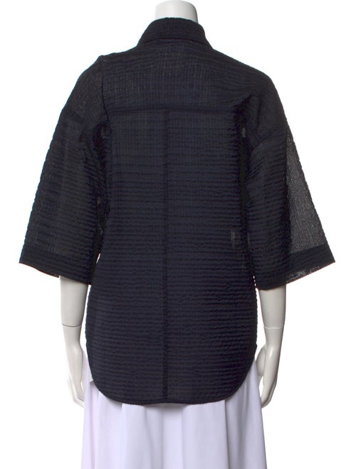 Christian Wijnants Three-Quarter Sleeve Button-Up Top