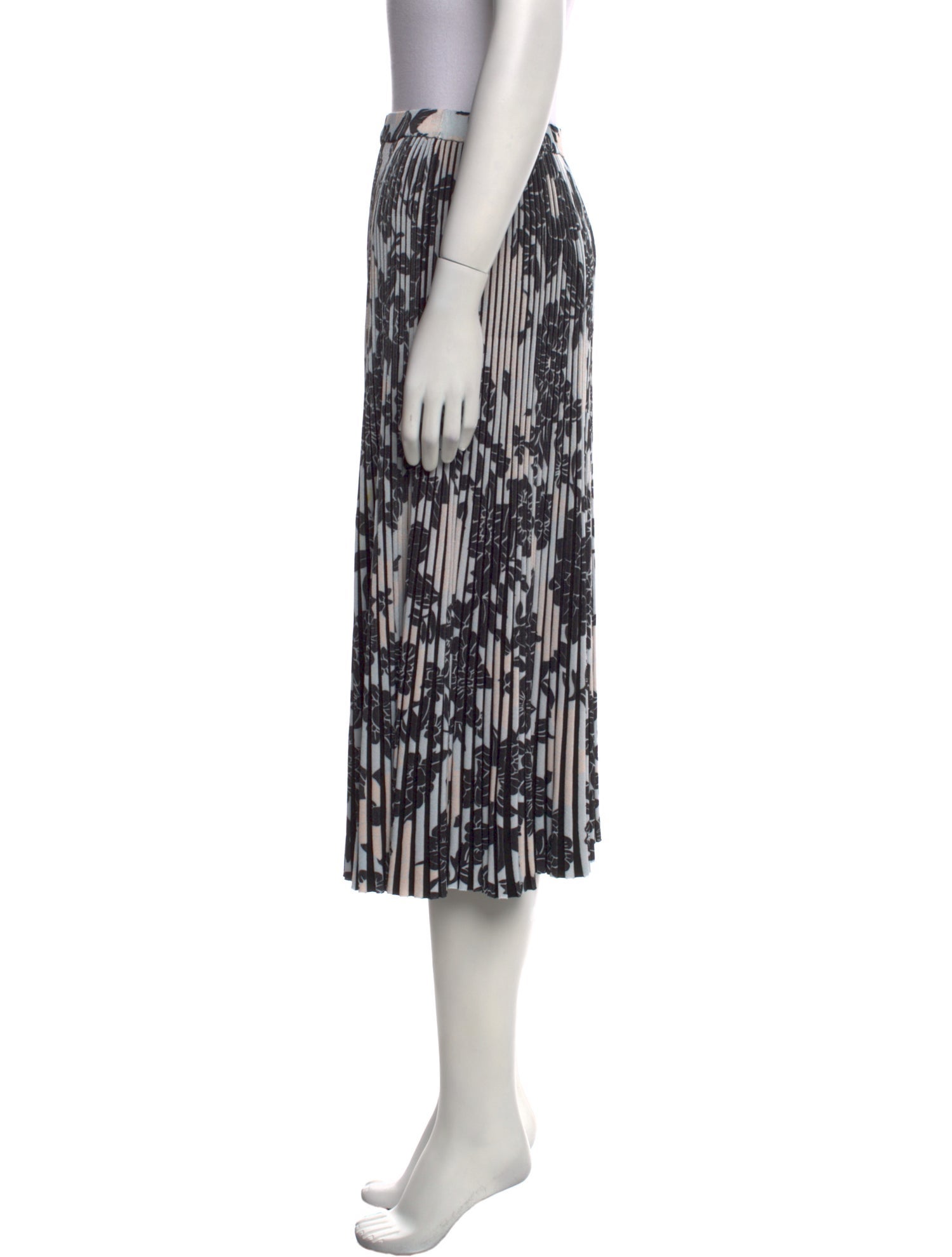 Christian Wijnants Printed Knee-Length Skirt