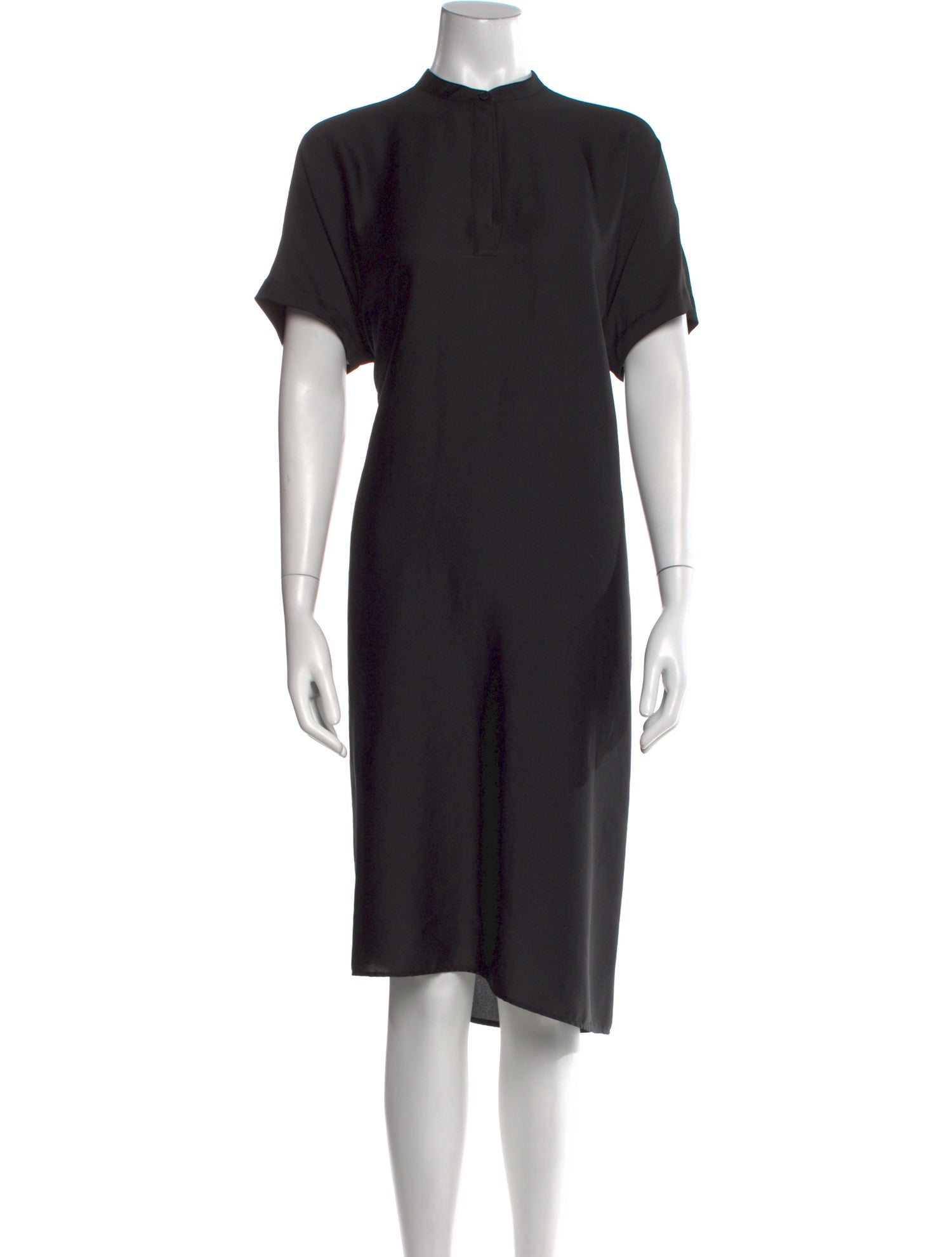 Christian Wijnants Mock Neck Midi Length Dress