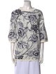 Christian Wijnants Printed Bateau Neckline Tunic