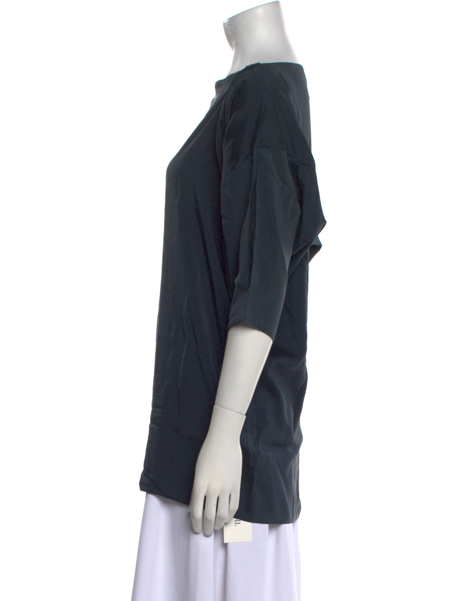 Christian Wijnants Virgin Wool Bateau Neckline Blouse