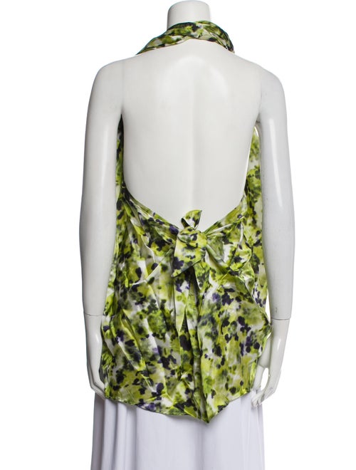 Christian Wijnants Printed Cowl Neck Tunic