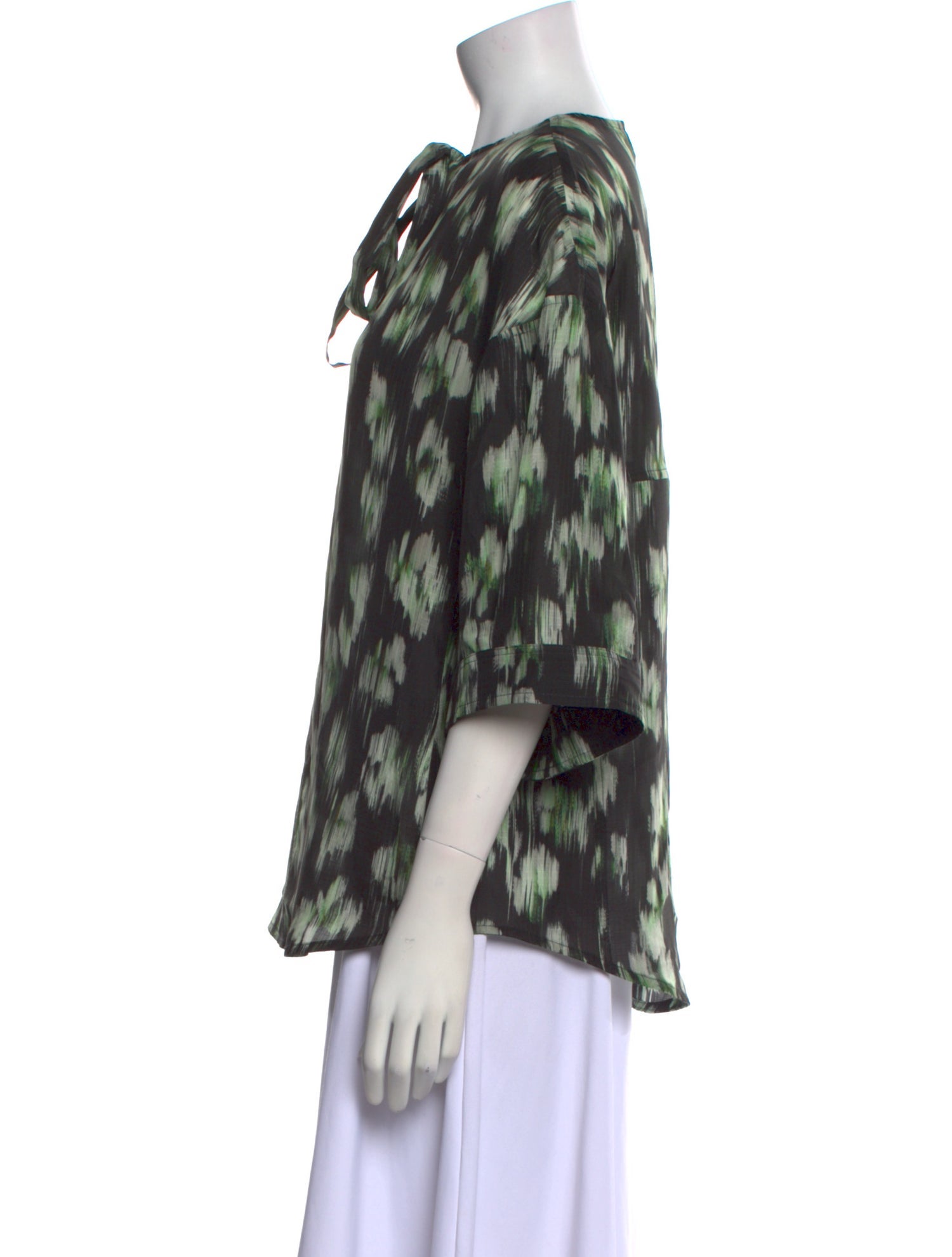 Christian Wijnants Silk Printed Blouse