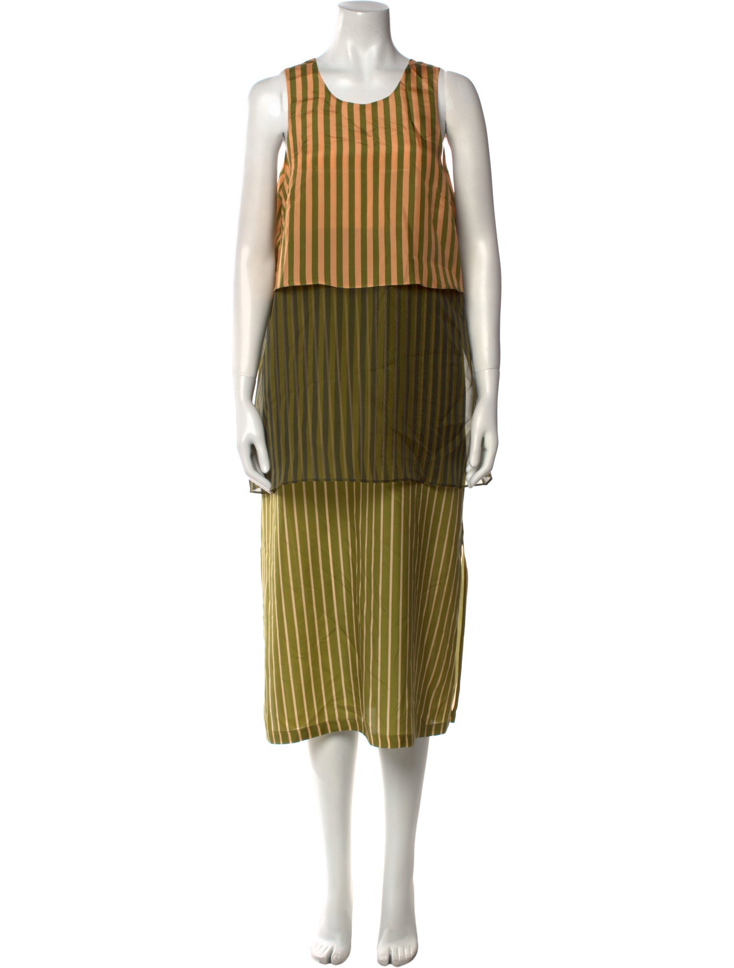 Christian Wijnants Silk Midi Length Dress