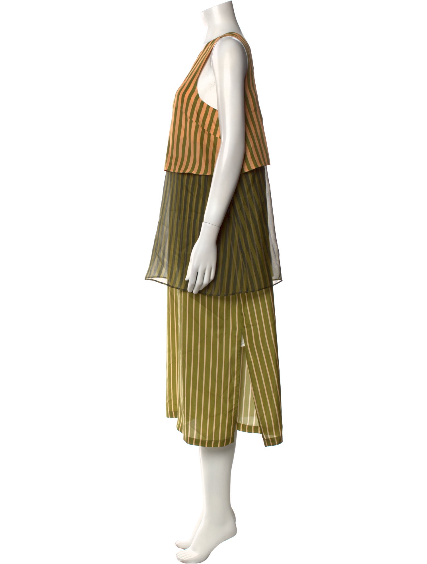 Christian Wijnants Silk Midi Length Dress