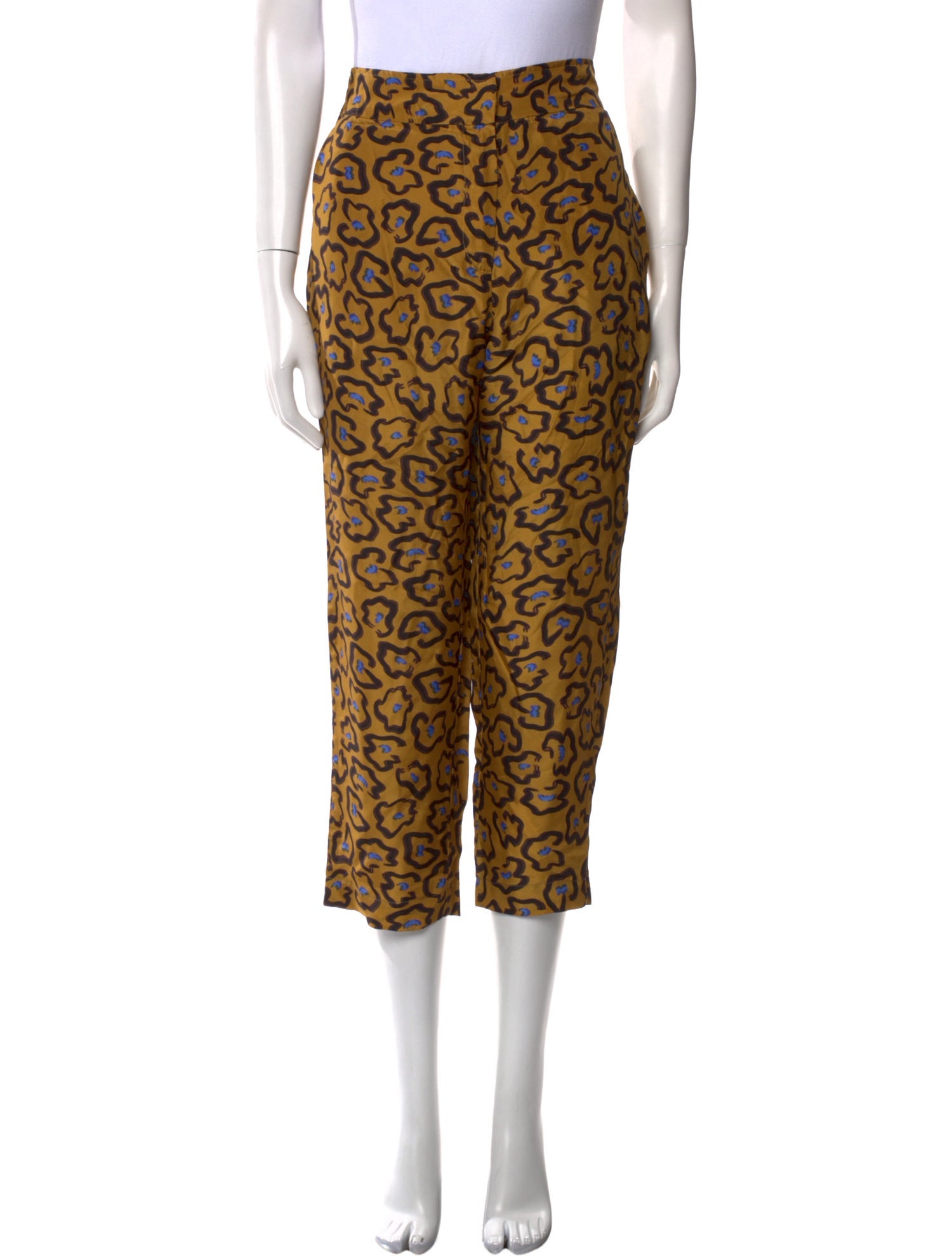 Christian Wijnants Silk Straight Leg Pants