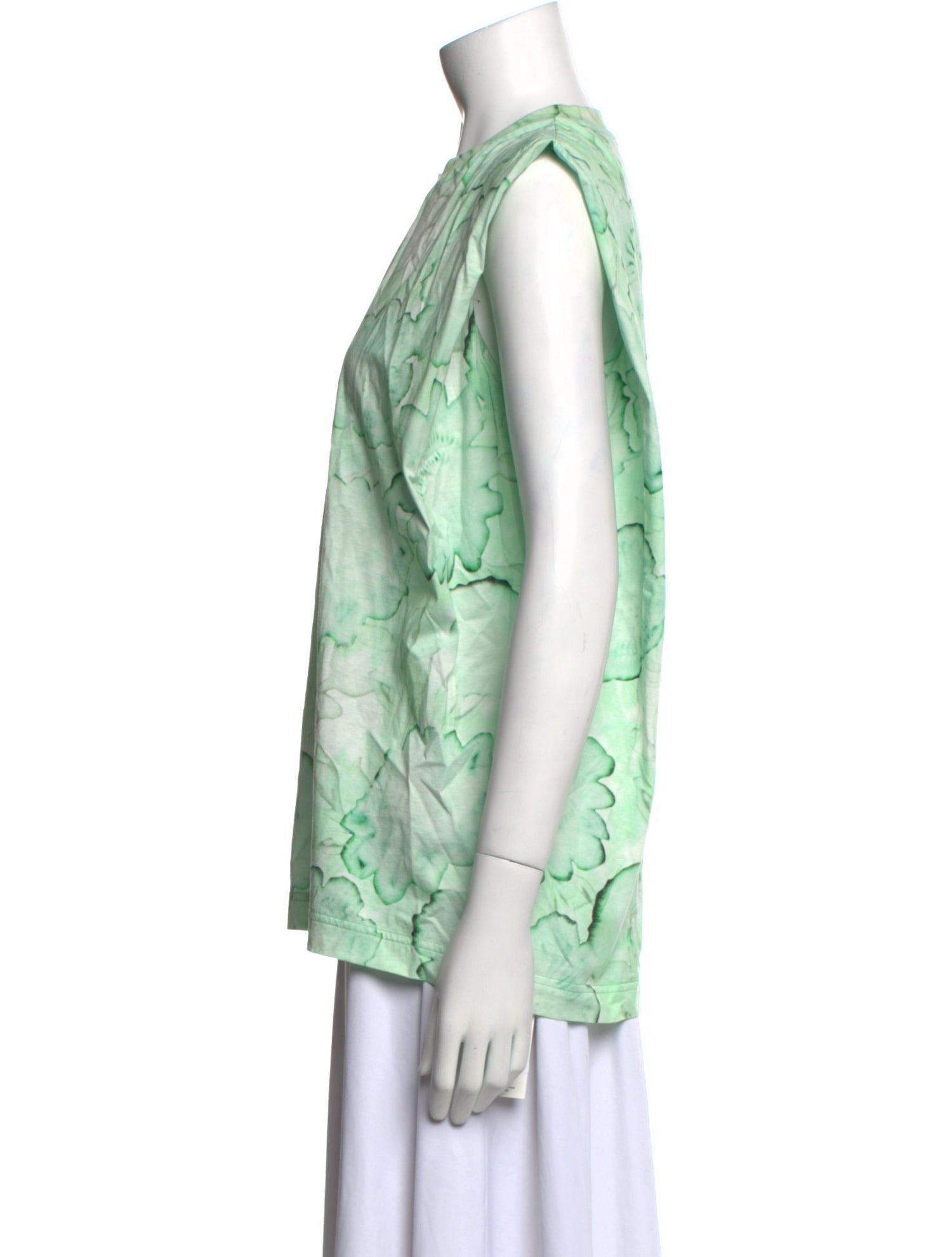 Christian Wijnants Printed Crew Neck Top