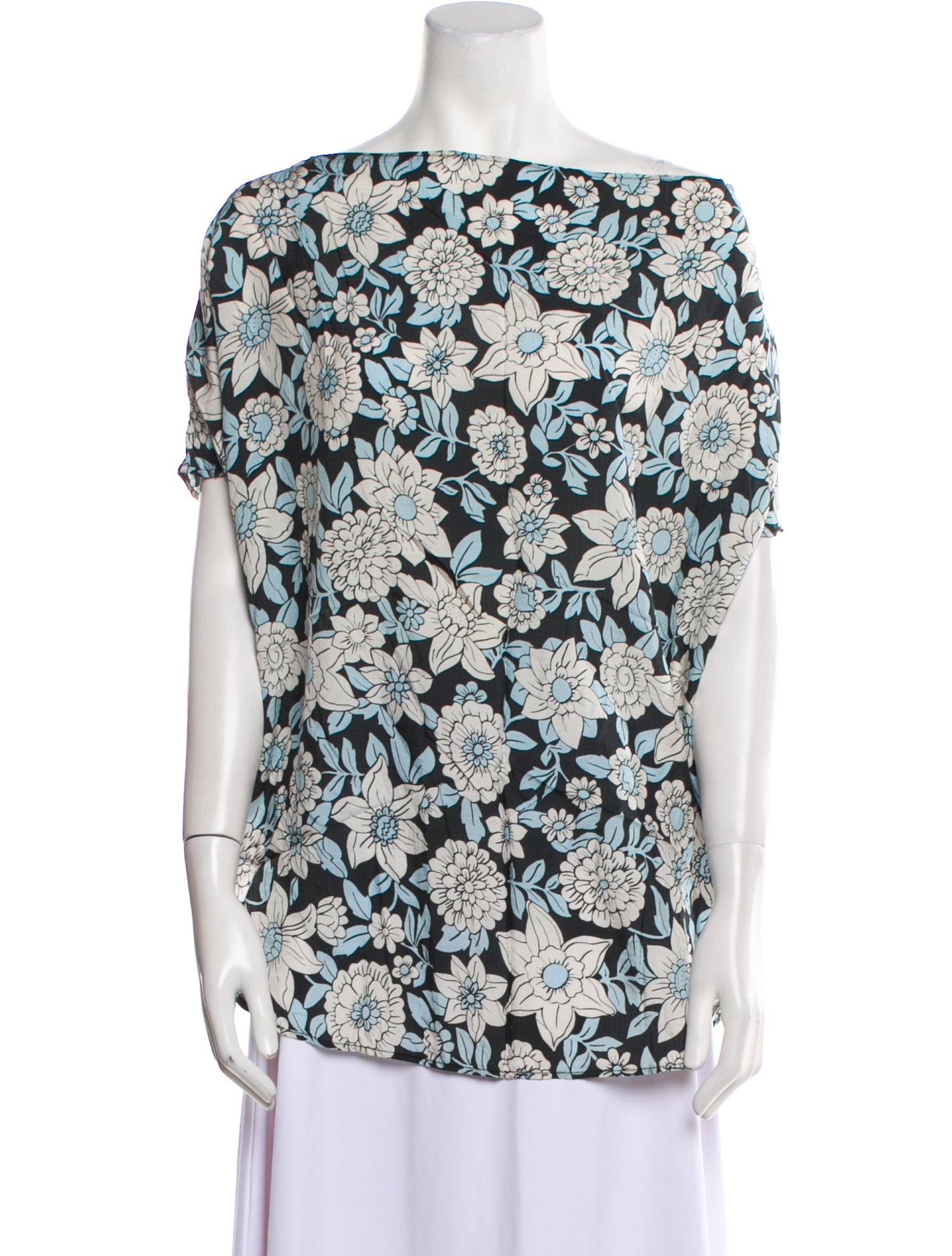 Christian Wijnants Silk Printed Tunic