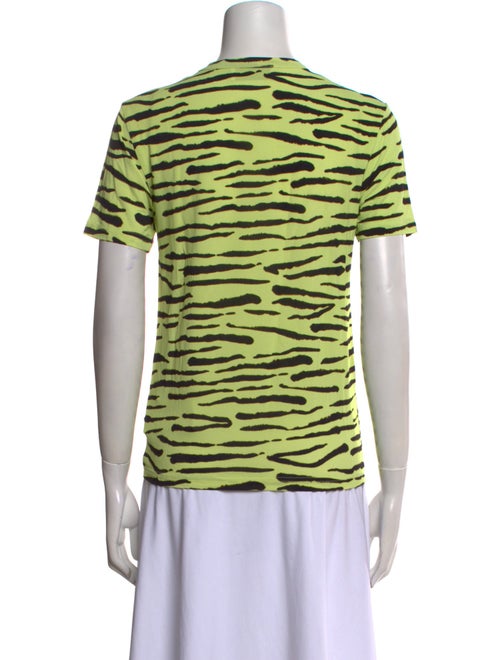 Christian Wijnants Animal Print Crew Neck T-Shirt