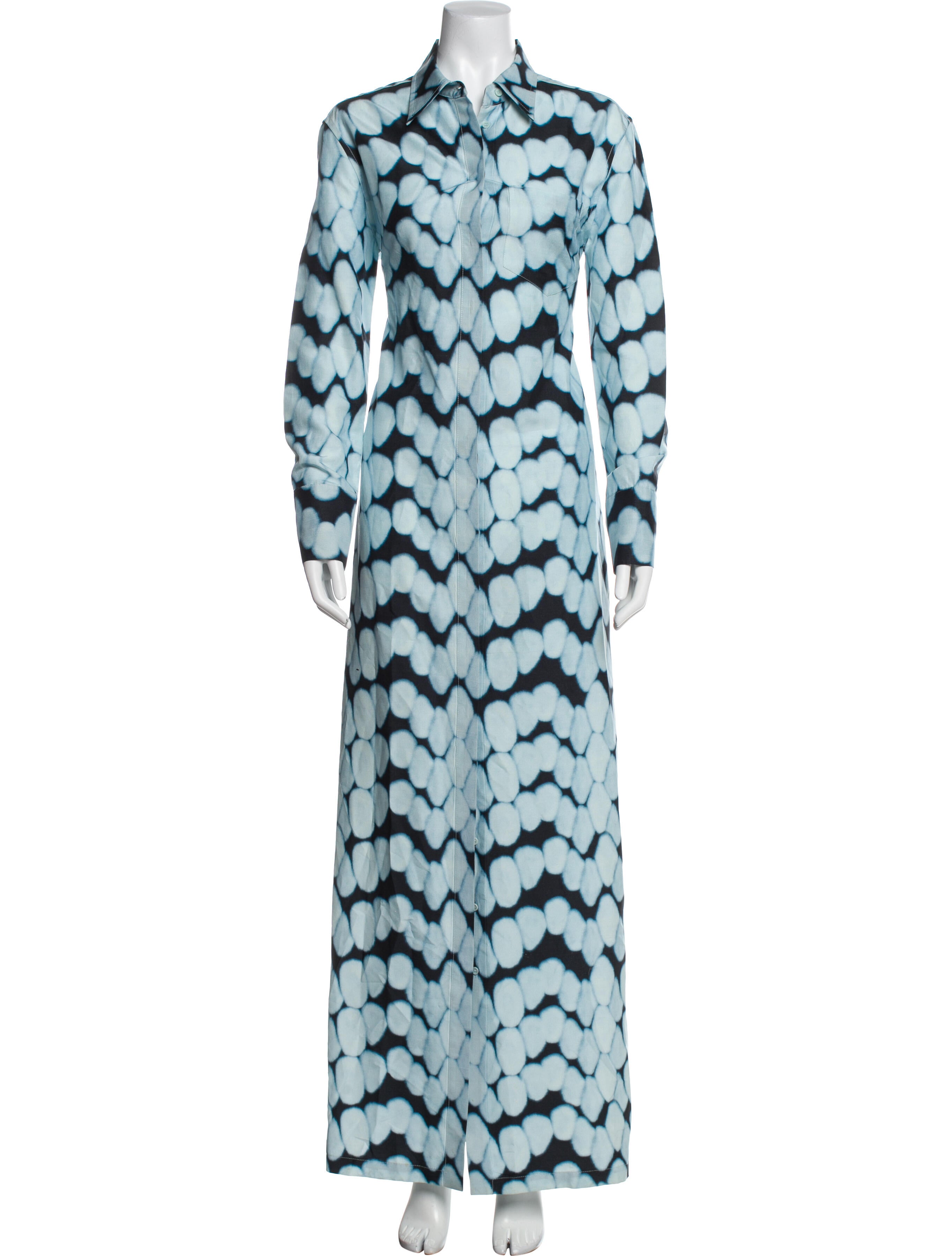 Christian Wijnants Printed Long Dress