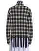 Christian Wijnants Plaid Print Turtleneck Sweater