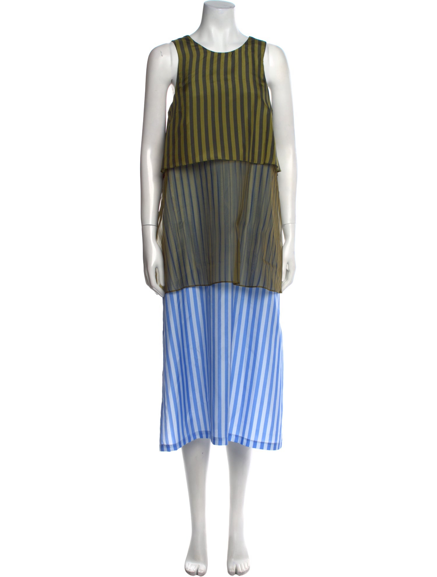 Christian Wijnants Silk Midi Length Dress w/ Tags