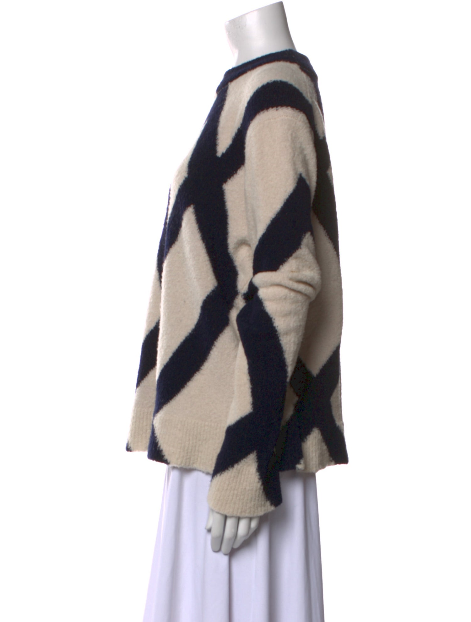 Christian Wijnants Virgin Wool Printed Sweater