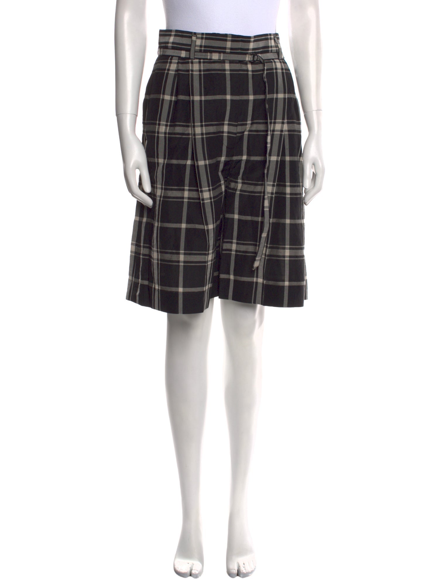 Christian Wijnants Linen Knee-Length Shorts