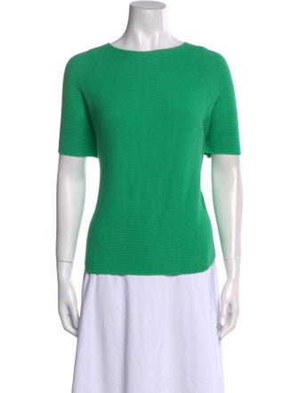 Christian Wijnants Bateau Neckline Short Sleeve T-Shirt