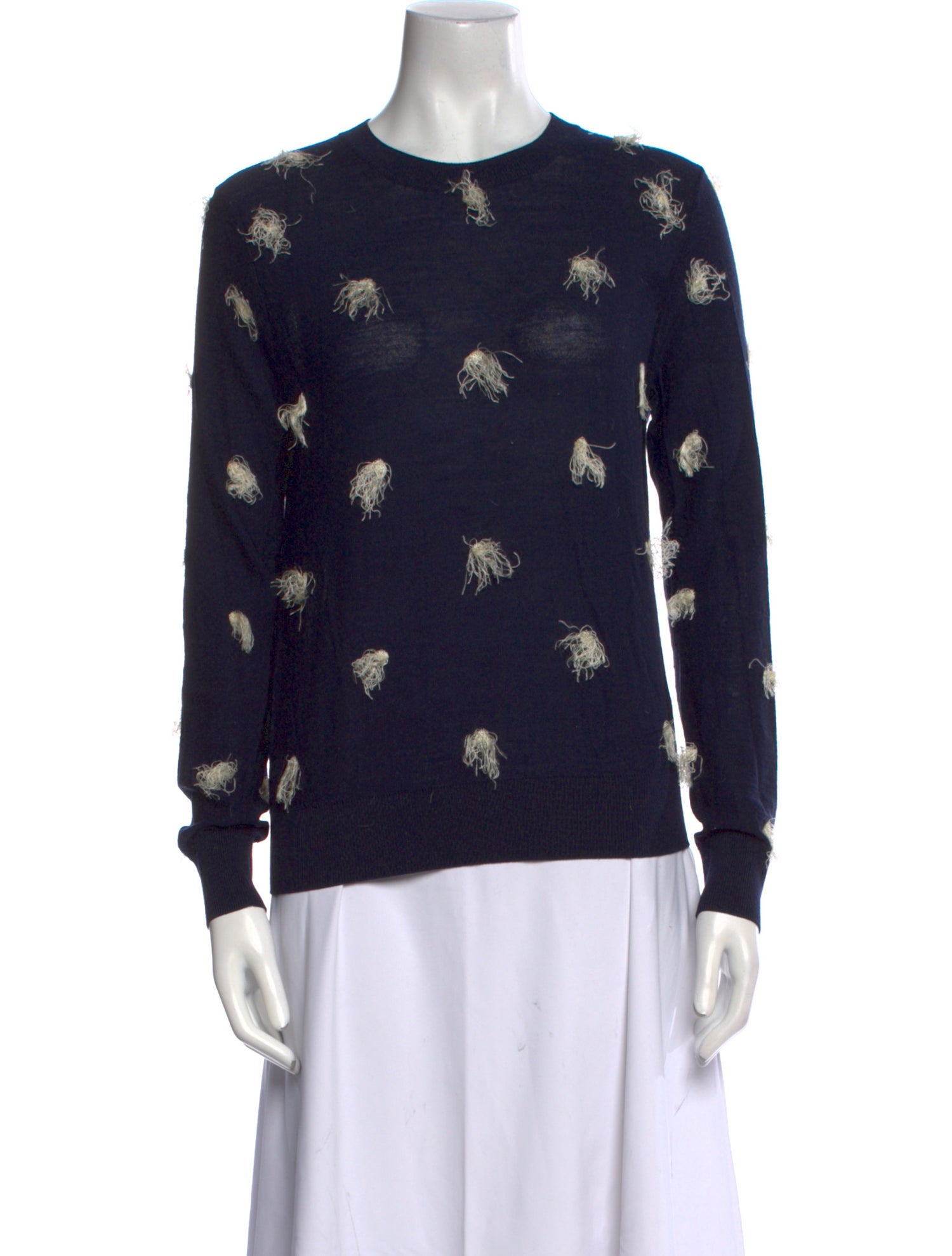 Christian Wijnants Virgin Wool Crew Neck Sweater