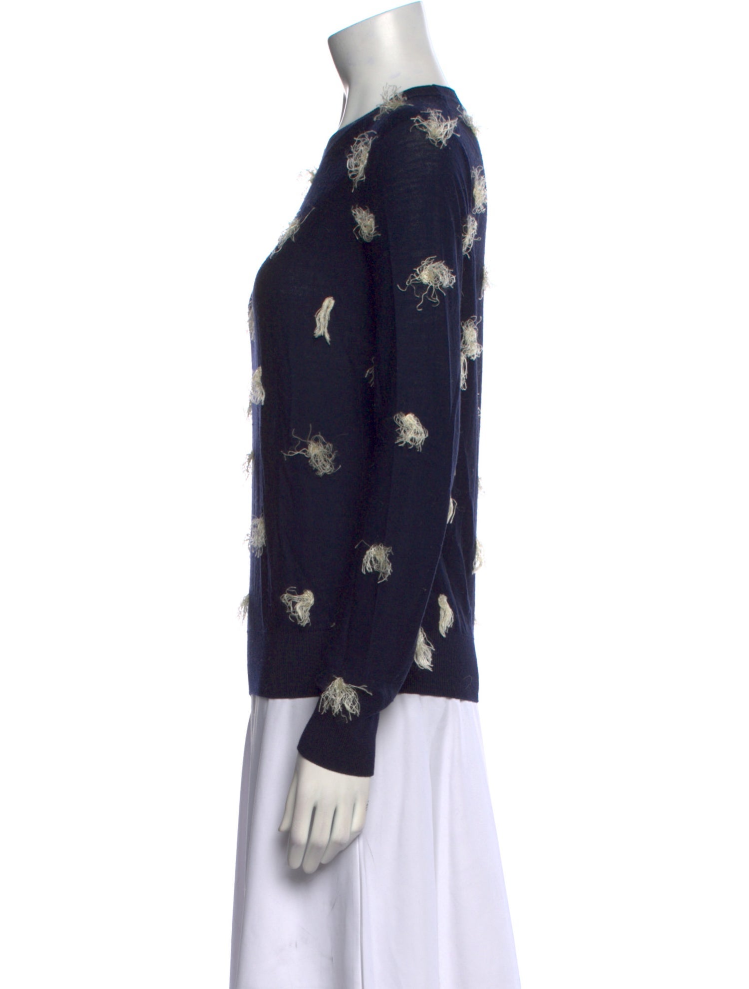 Christian Wijnants Virgin Wool Crew Neck Sweater