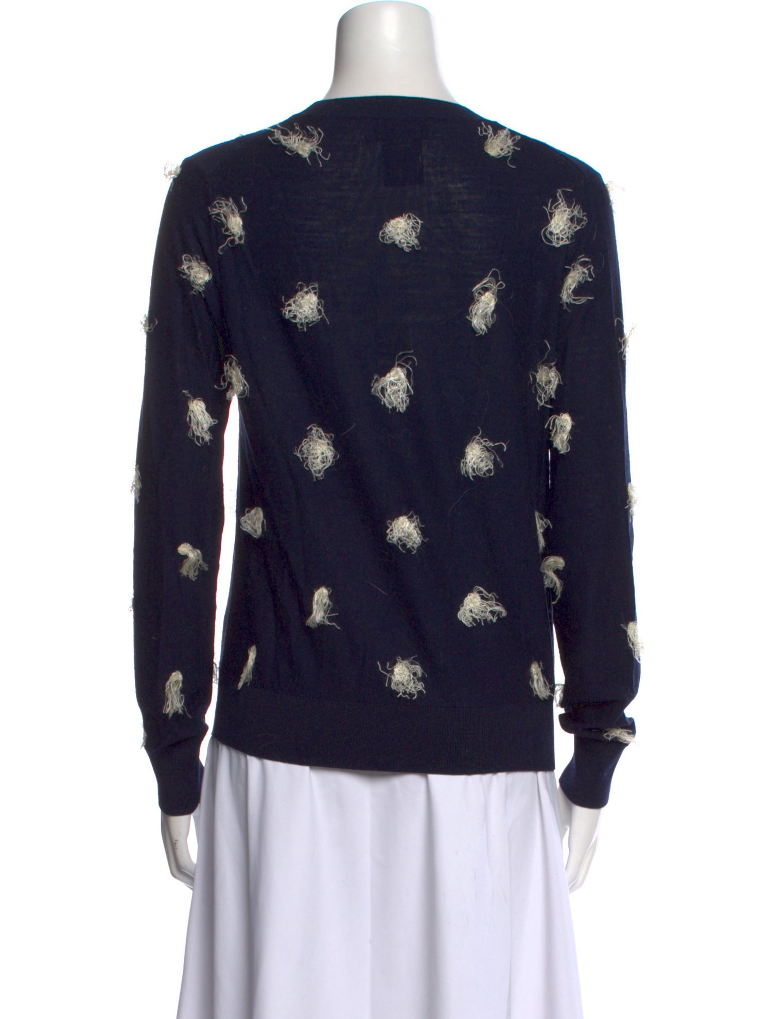 Christian Wijnants Virgin Wool Crew Neck Sweater