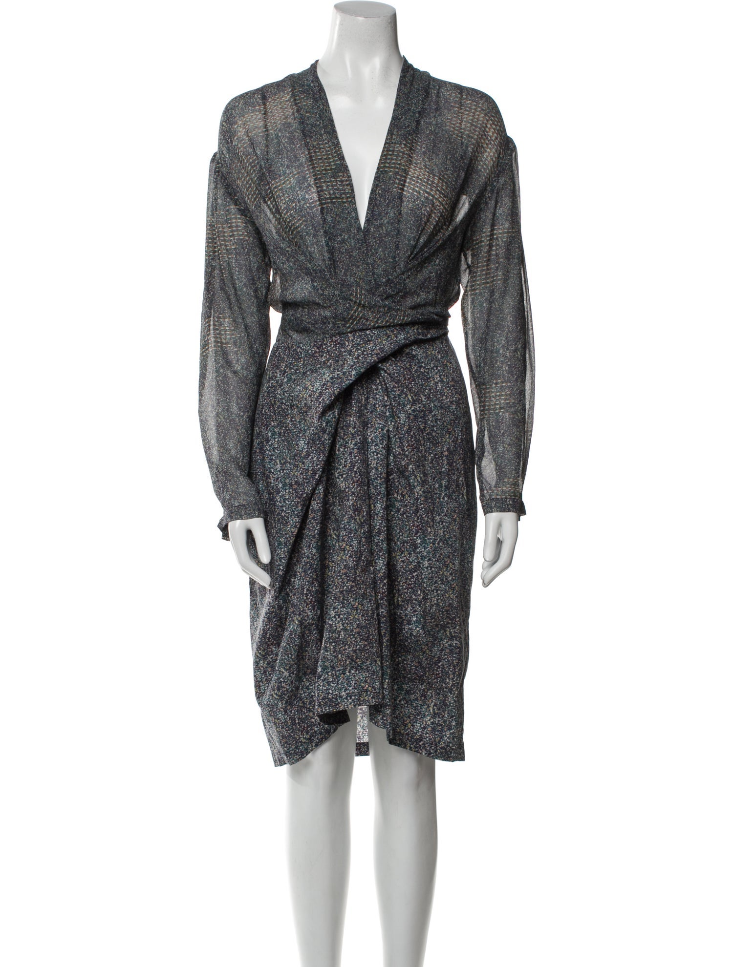 Christian Wijnants Printed Midi Length Dress