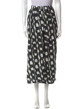 Christian Wijnants Printed Midi Length Skirt