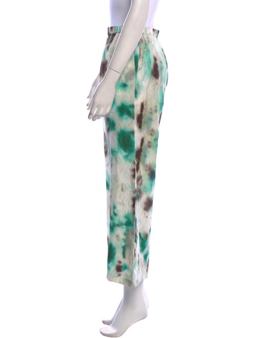 Christian Wijnants Tie-Dye Print Wide Leg Pants