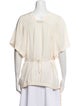 Christian Wijnants Silk V-Neck Blouse