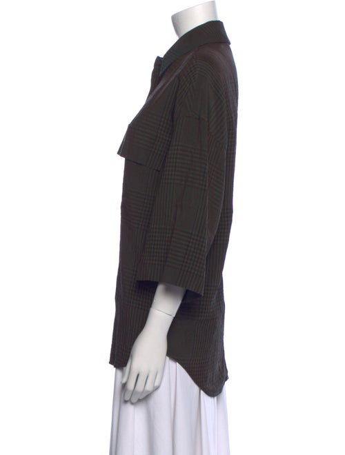 Christian Wijnants Three-Quarter Sleeve Button-Up Top