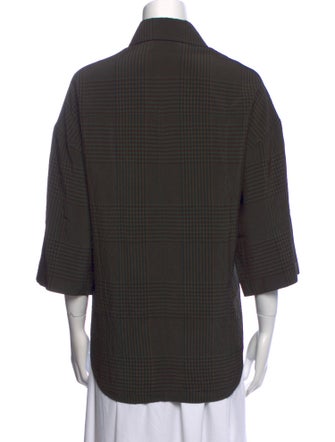 Christian Wijnants Three-Quarter Sleeve Button-Up Top