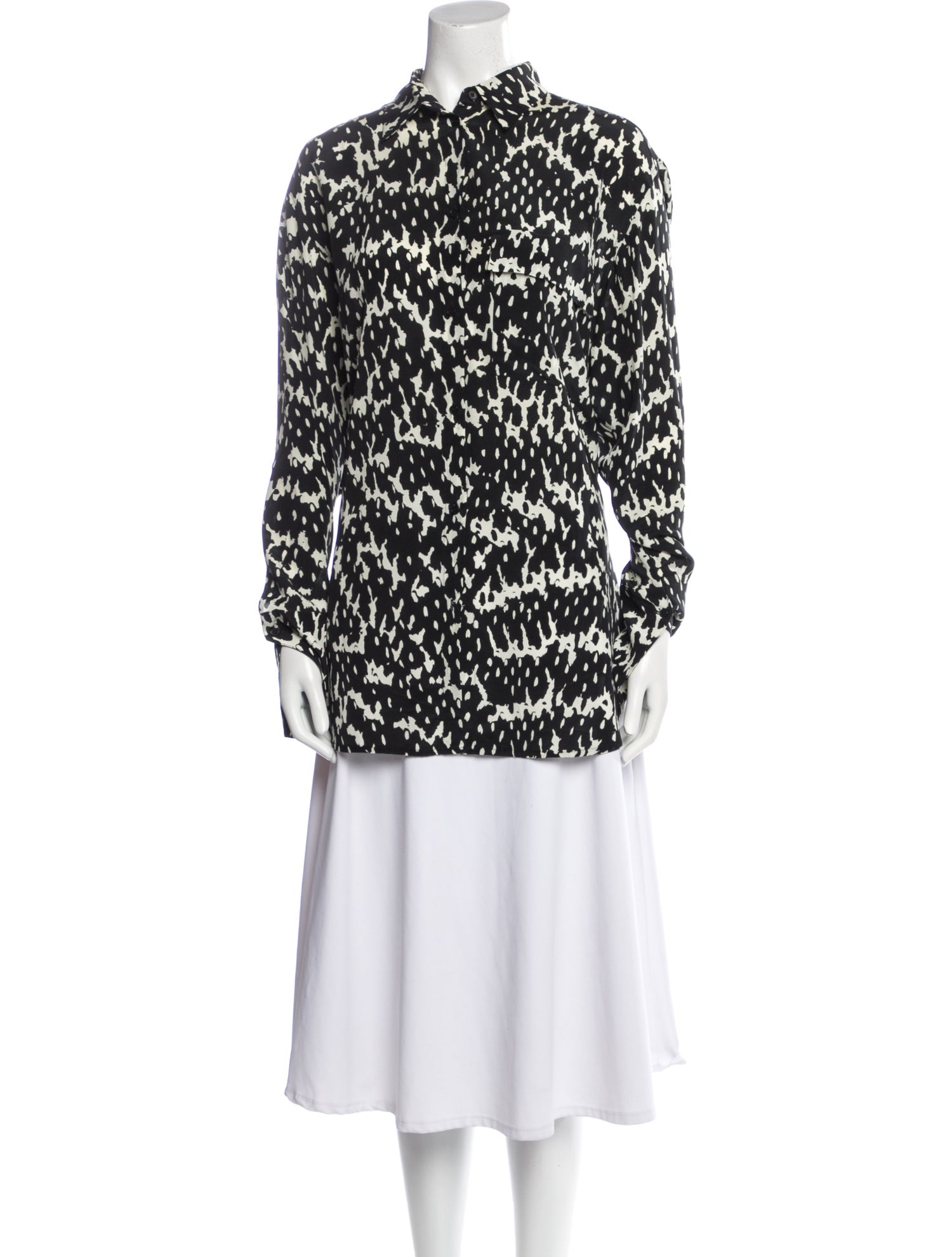 Christian Wijnants Silk Printed Tunic