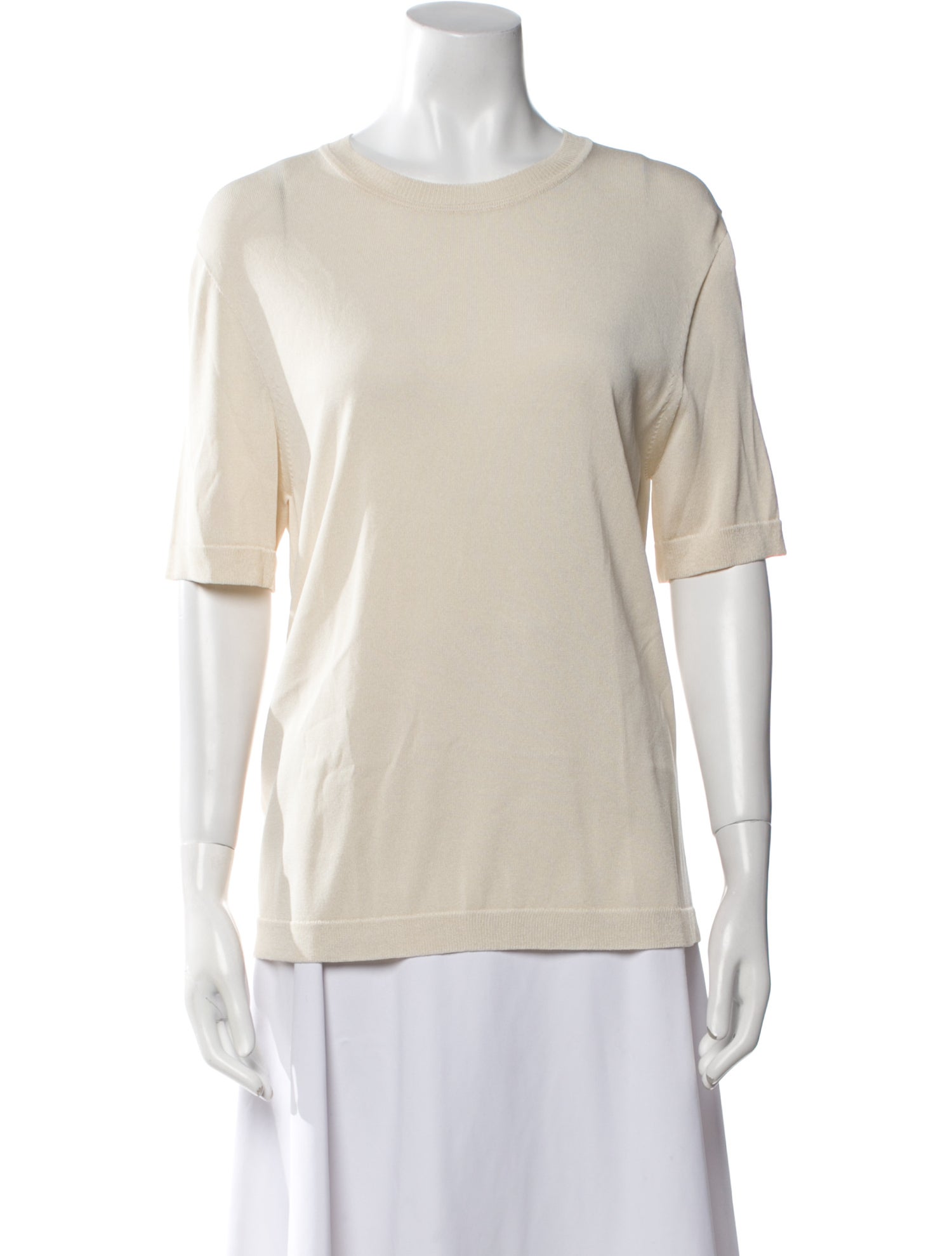 Christian Wijnants Bateau Neckline Short Sleeve T-Shirt