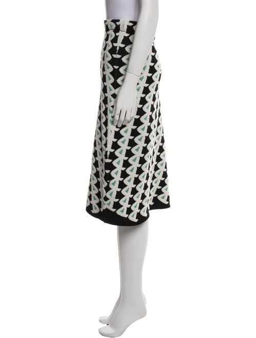 Christian Wijnants Printed Knee-Length Skirt