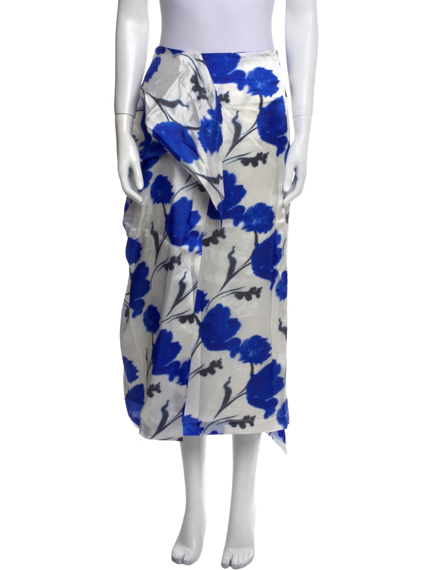 Christian Wijnants Printed Midi Length Skirt