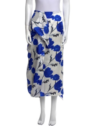 Christian Wijnants Printed Midi Length Skirt