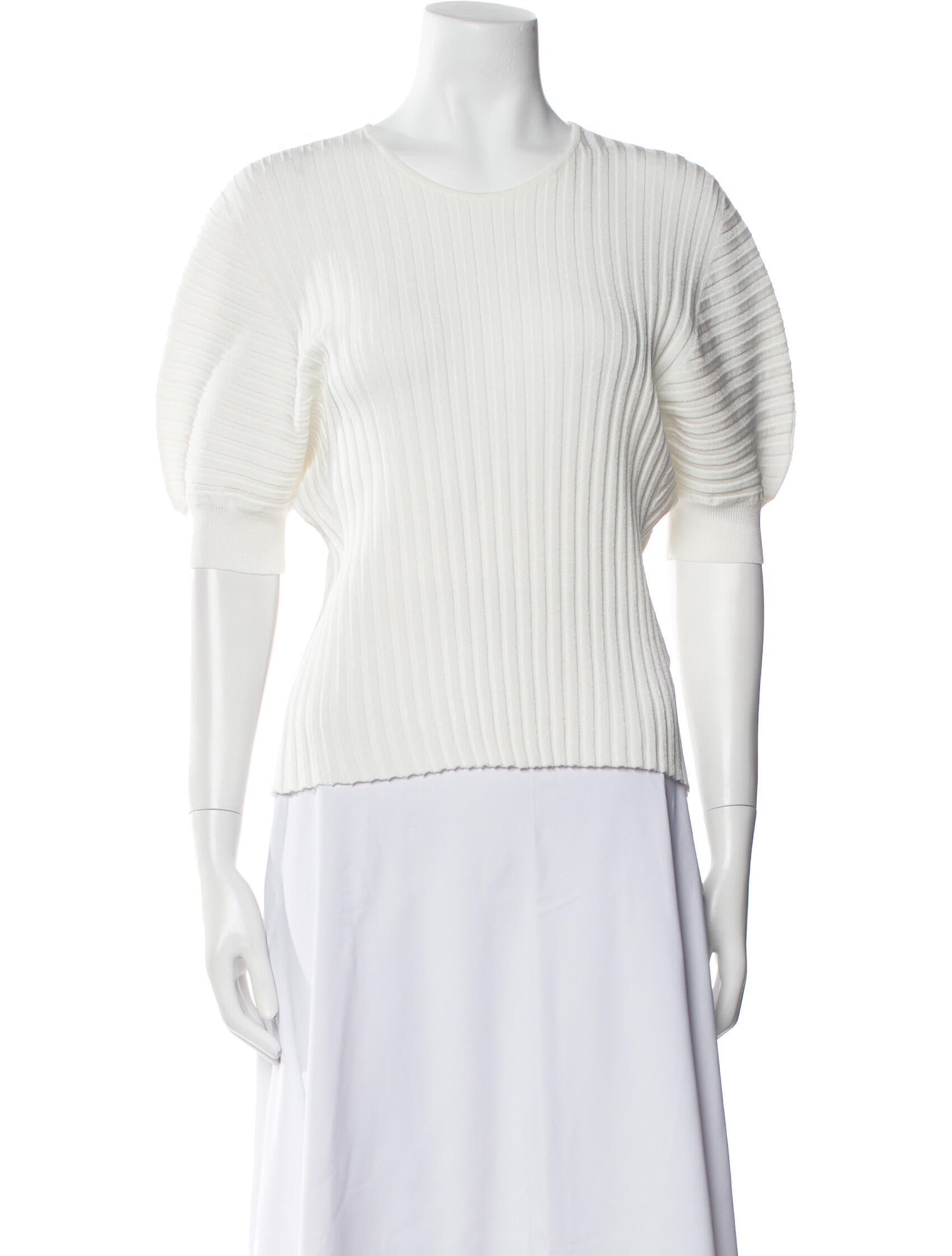 Christian Wijnants Crew Neck Short Sleeve Top