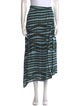 Christian Wijnants Striped Midi Length Skirt