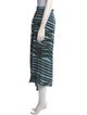 Christian Wijnants Striped Midi Length Skirt