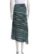Christian Wijnants Striped Midi Length Skirt