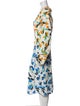 Christian Wijnants Floral Print Midi Length Dress