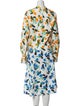 Christian Wijnants Floral Print Midi Length Dress