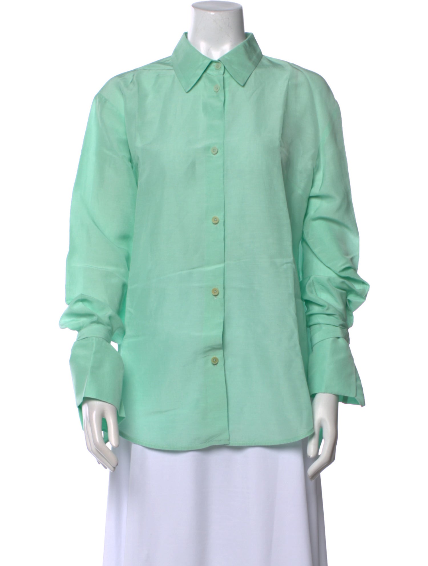 Christian Wijnants Long Sleeve Button-Up Top