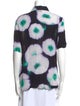 Christian Wijnants Printed Short Sleeve Button-Up Top