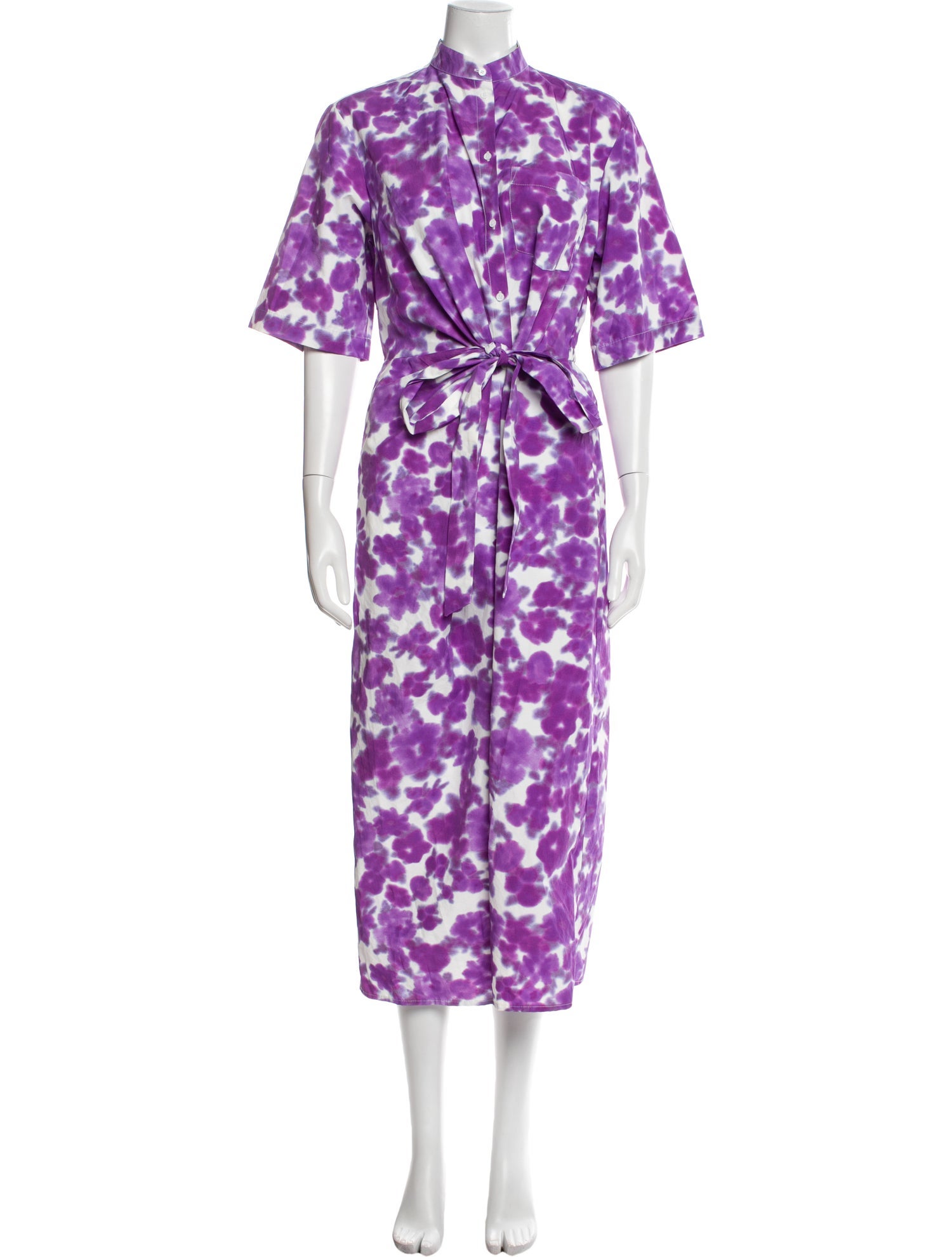 Christian Wijnants Animal Print Long Dress