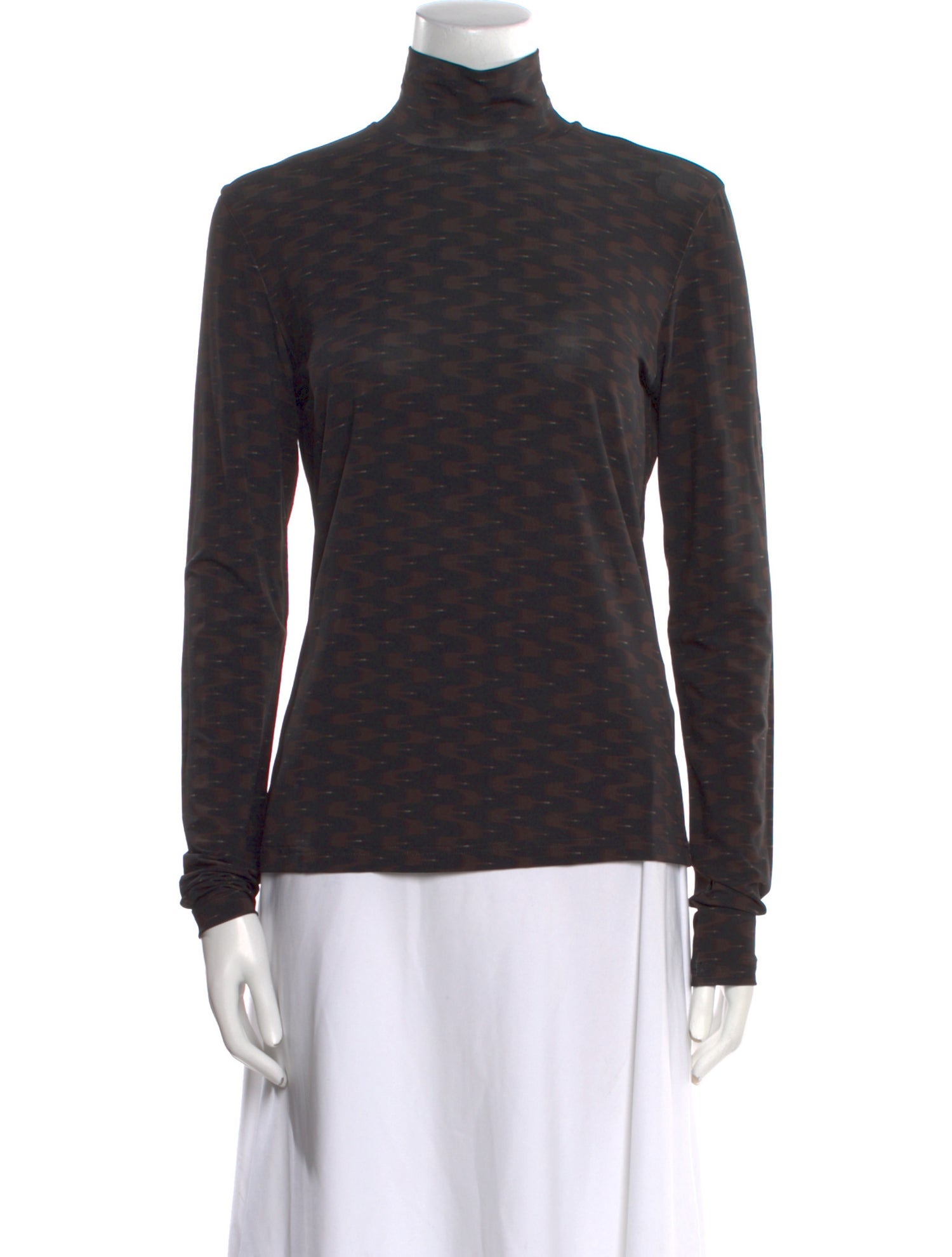 Christian Wijnants Turtleneck Long Sleeve Top