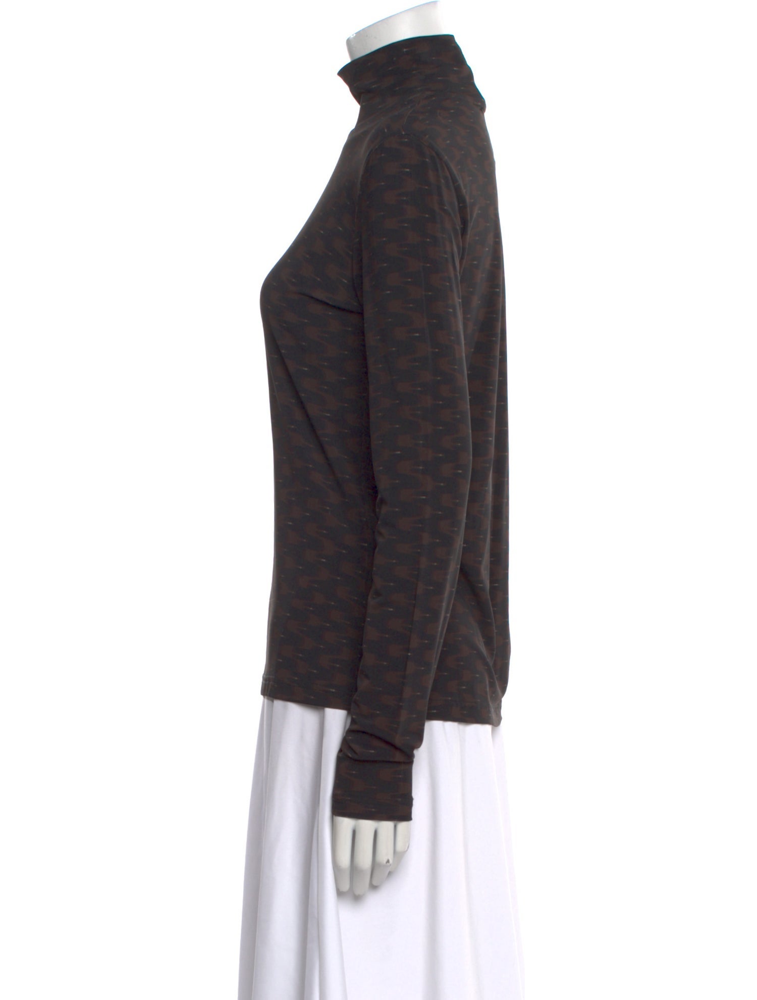 Christian Wijnants Turtleneck Long Sleeve Top